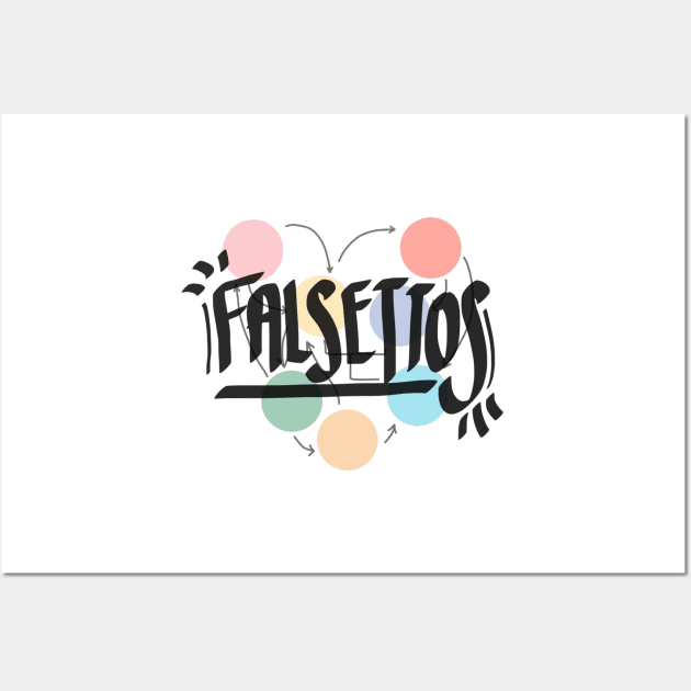 Falsettos Wall Art by uneecornn